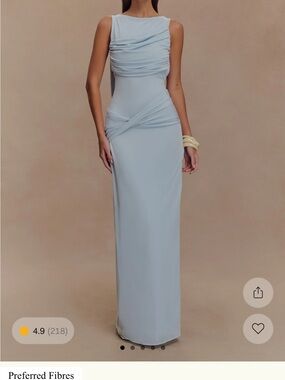 Meshki | Dresses | Jasmyn Hot Fix Maxi Dress With Mesh Back Chocolate Viral  | Poshmark